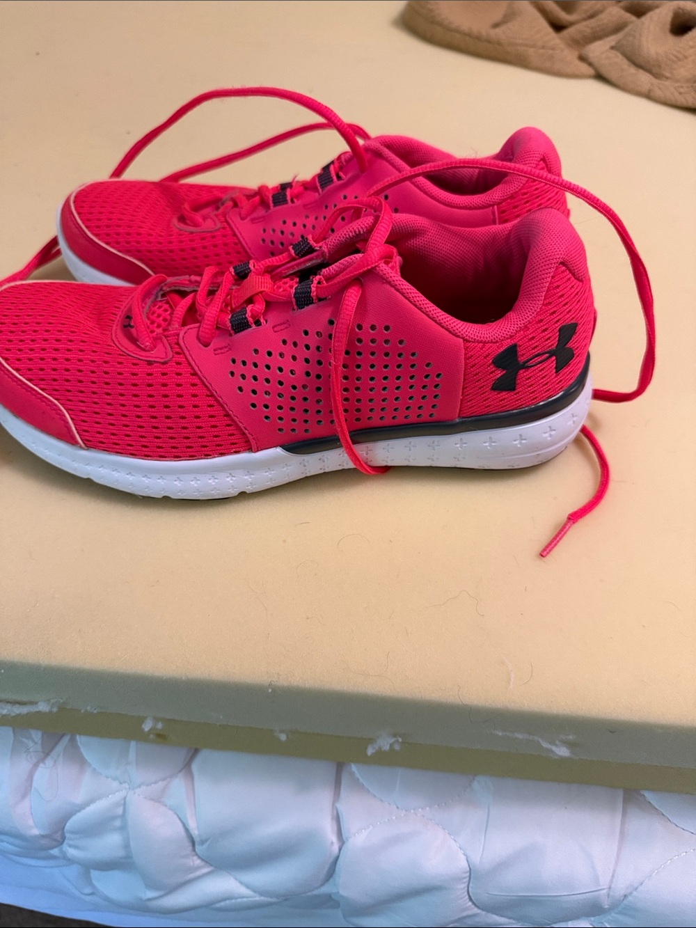 Under Armour Hot Pink Athletic Shoes